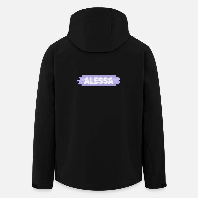 Alessa als Saeugling - Recycelte Männer Softshell-Jacke von Stanley/Stella - Schwarz