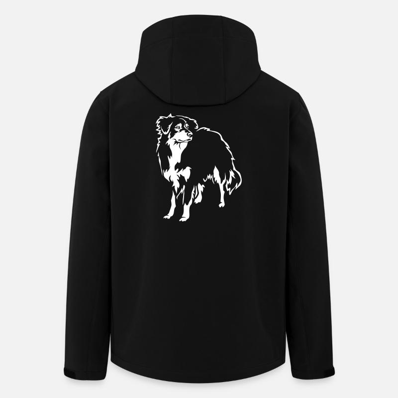 Berger australien « Black Edition » - Veste softshell homme en polyester recyclé Stanley/Stella - noir