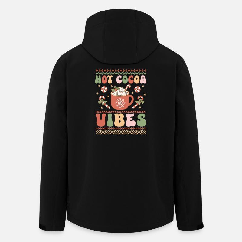 Pull de Noël moche - Veste softshell homme en polyester recyclé Stanley/Stella - noir