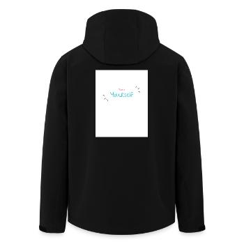 Conception Inspirante Autonomisation Personnelle - Veste softshell homme en polyester recyclé Stanley/Stella - noir - Dos - AI Model Male 185 light (185cm)