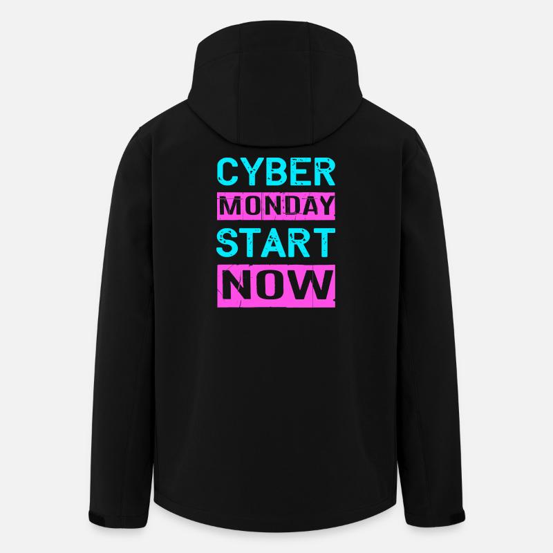 Cyber Monday Kaufrausch - Recycelte Männer Softshell-Jacke von Stanley/Stella - Schwarz
