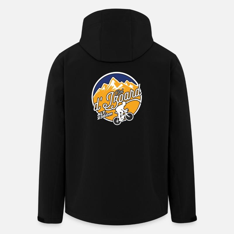 Col d'Izoard Radalpen - Recycelte Männer Softshell-Jacke von Stanley/Stella - Schwarz