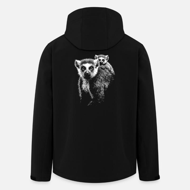 Katta - Recycelte Männer Softshell-Jacke von Stanley/Stella - Schwarz