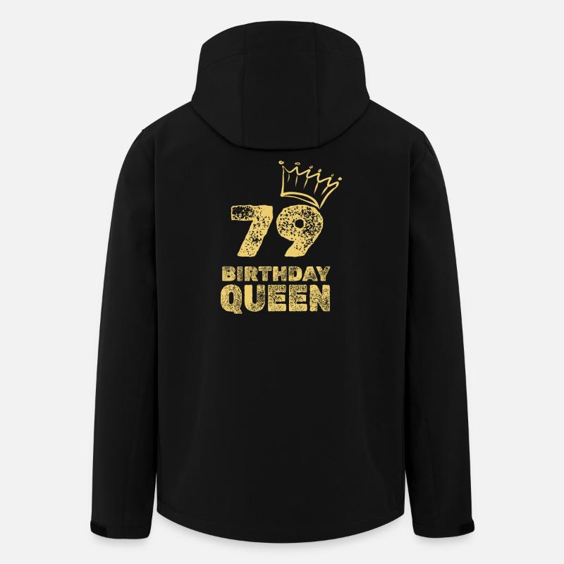 79 - Men’s Recycled Softshell Jacket by Stanley/Stella - black