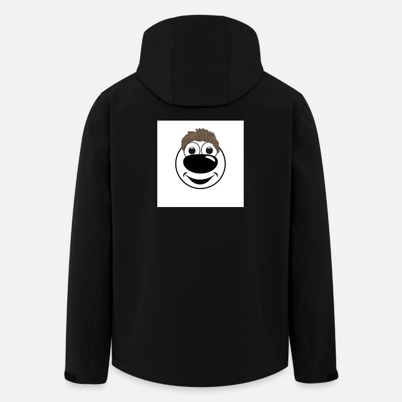 smoothdog - Recycelte Männer Softshell-Jacke von Stanley/Stella - Schwarz