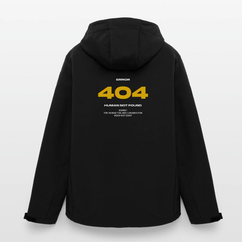Error 404 Human not found Men’s Recycled Softshell Jacket by Stanley/Stella