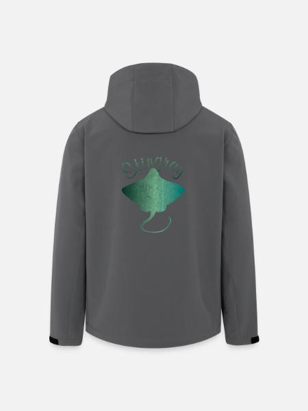 Ray stingray stingray gift - Men’s Recycled Softshell Jacket by Stanley/Stella - black