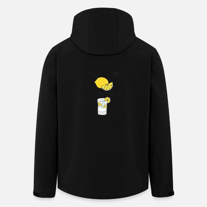 Skinny bitch - Recycelte Männer Softshell-Jacke von Stanley/Stella - Schwarz