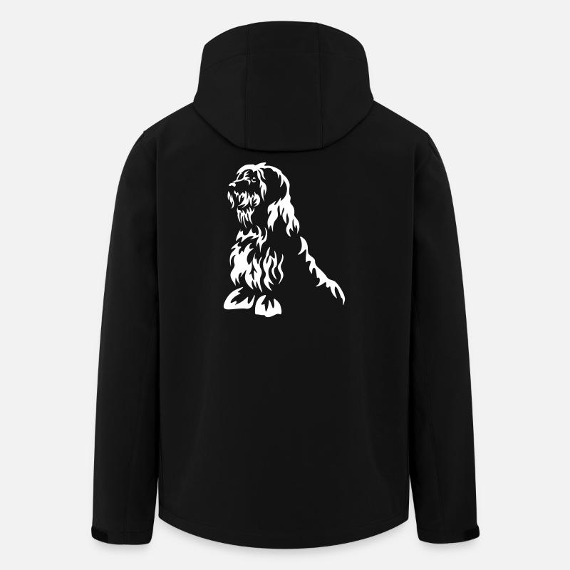 Bobtail « Black Edition » - Veste softshell homme en polyester recyclé Stanley/Stella - noir