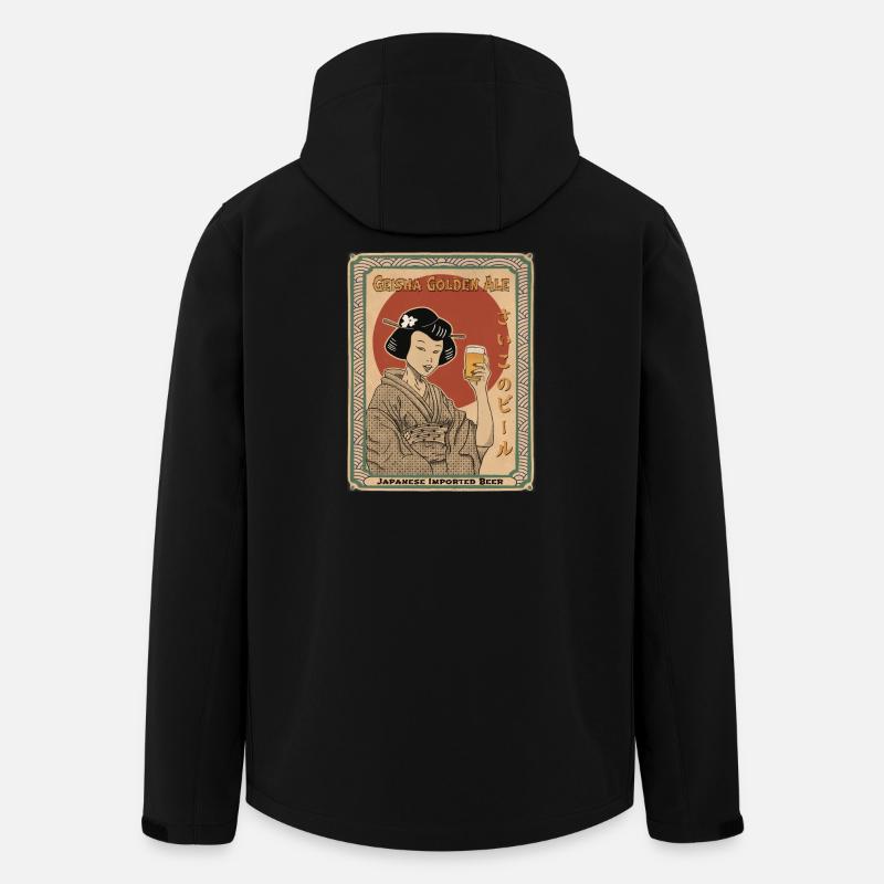 Best Beer Golden Ale - Recycelte Männer Softshell-Jacke von Stanley/Stella - Schwarz