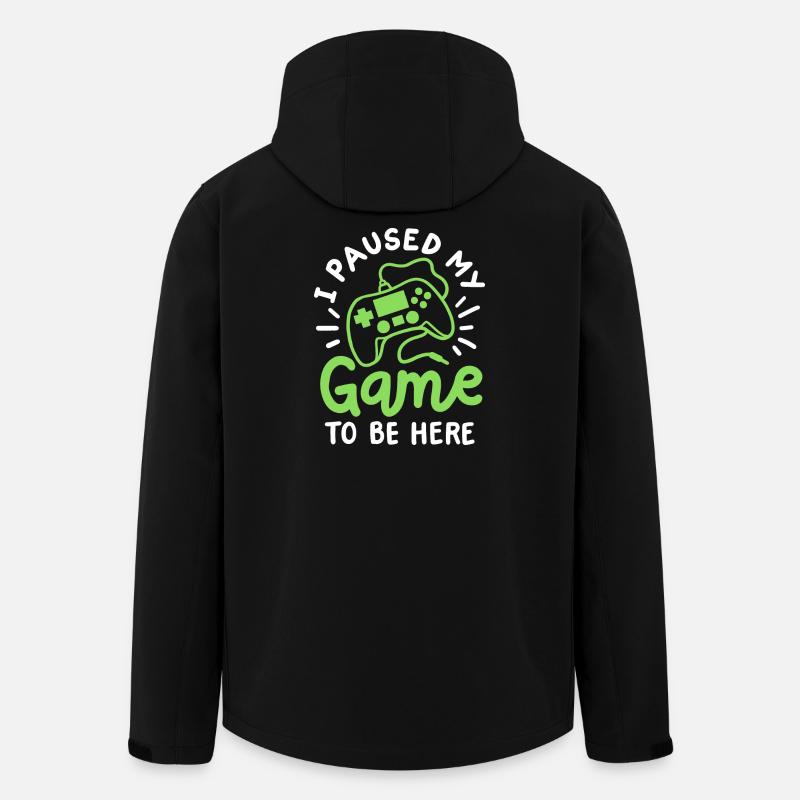 Gamer Gaming - Recycelte Männer Softshell-Jacke von Stanley/Stella - Schwarz