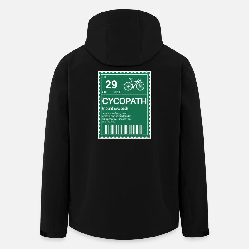 Piste cyclable Définition Imprimer T-shirt - Veste softshell homme en polyester recyclé Stanley/Stella - noir