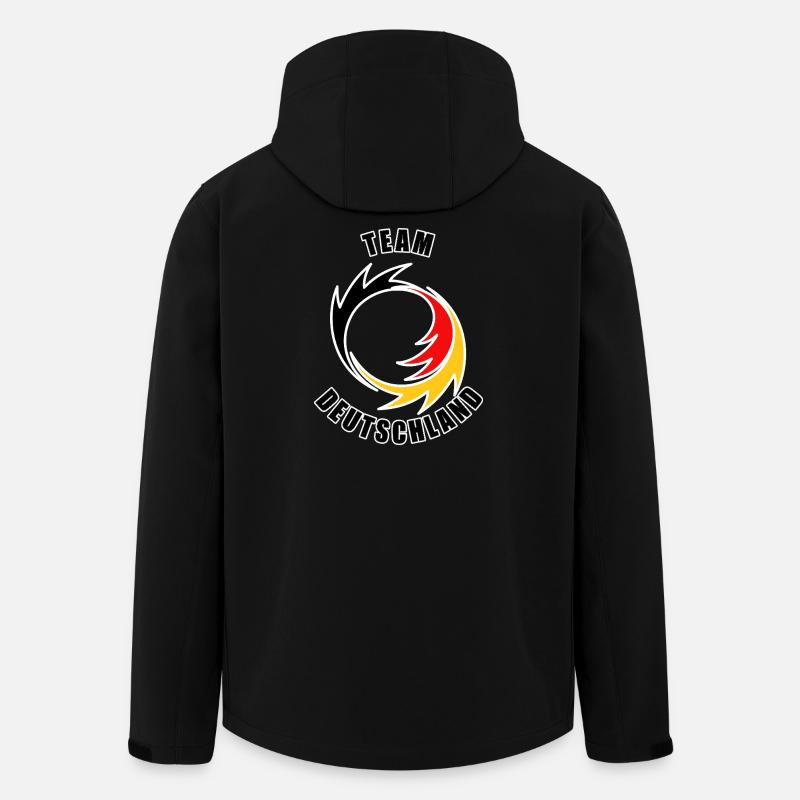 DL8 - Men’s Recycled Softshell Jacket by Stanley/Stella - black