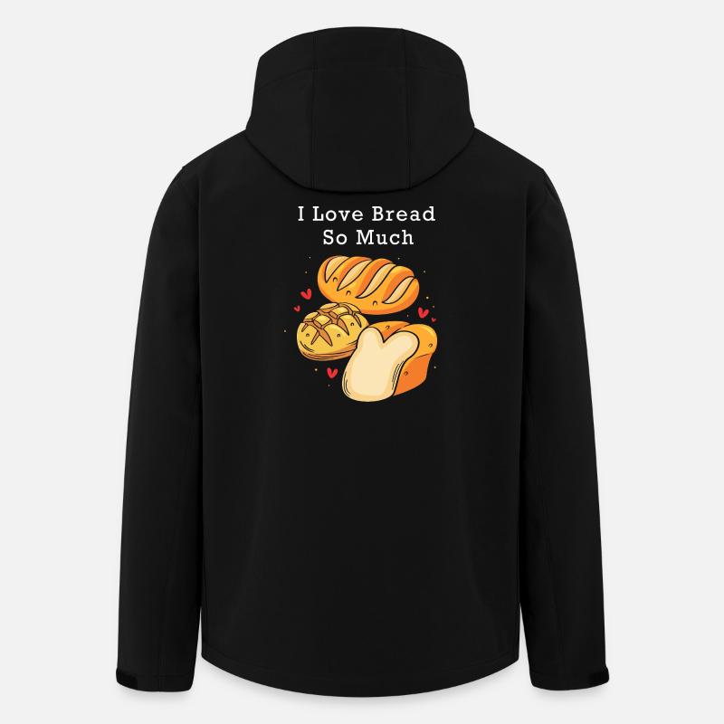 Baker Baker Baking - Veste softshell homme en polyester recyclé Stanley/Stella - noir