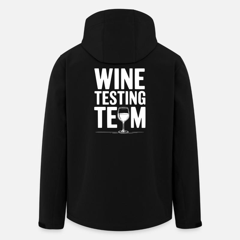Équipe d’essais de vin - Veste softshell homme en polyester recyclé Stanley/Stella - noir