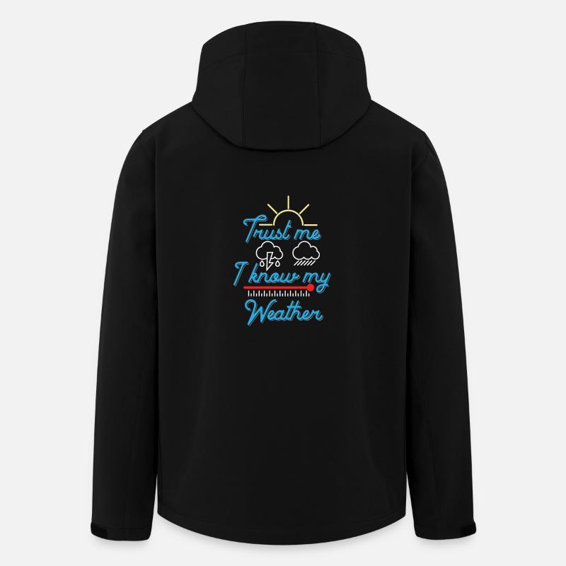 Meteorologie - Recycelte Männer Softshell-Jacke von Stanley/Stella - Schwarz