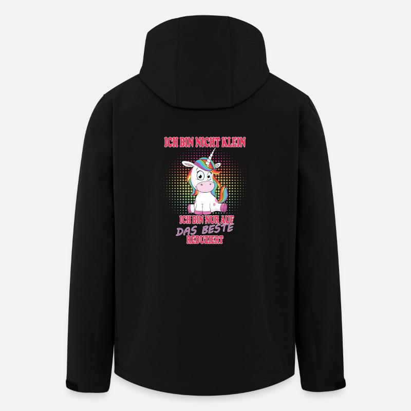 Einhorn - Recycelte Männer Softshell-Jacke von Stanley/Stella - Schwarz