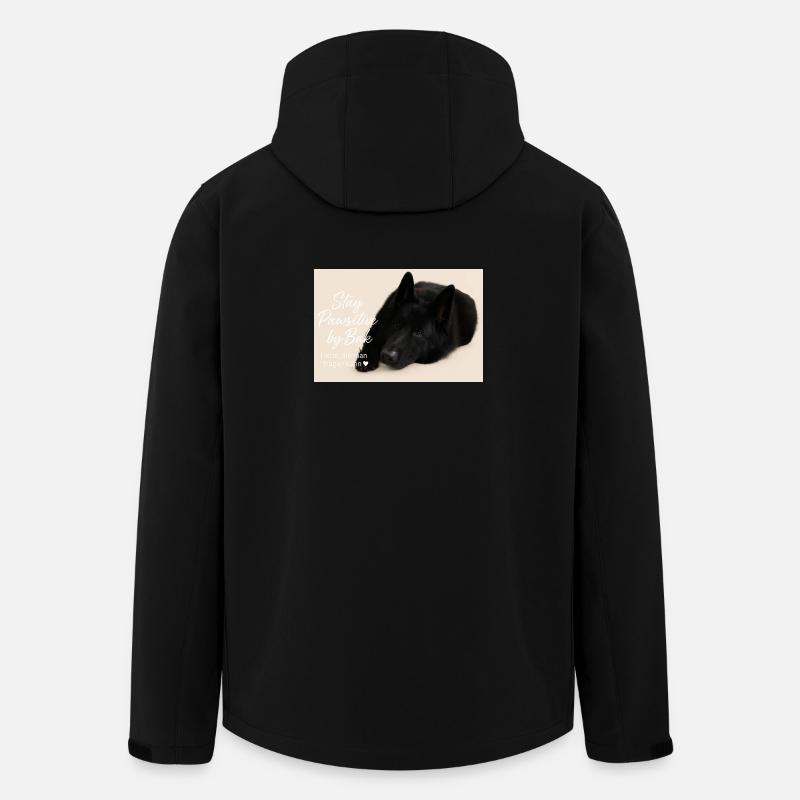 Bak - Recycelte Männer Softshell-Jacke von Stanley/Stella - Schwarz