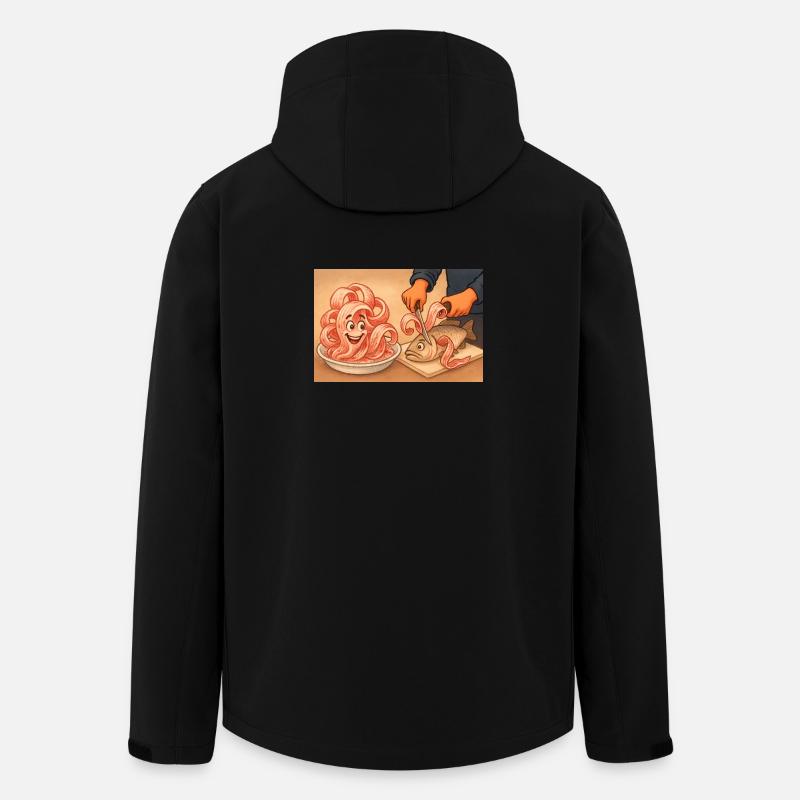 Struganina - Weiter Norden - Recycelte Männer Softshell-Jacke von Stanley/Stella - Schwarz