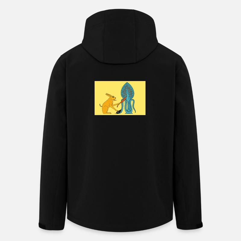 Ra_and_Apophis - Recycelte Männer Softshell-Jacke von Stanley/Stella - Schwarz