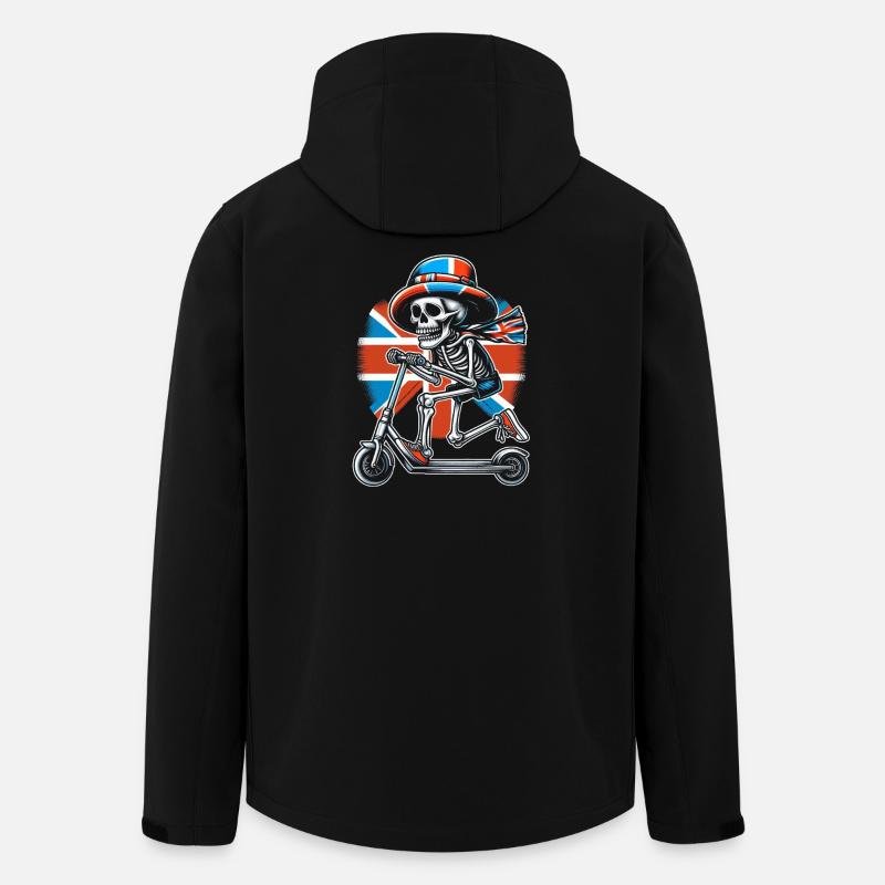 Halloween - Recycelte Männer Softshell-Jacke von Stanley/Stella - Schwarz