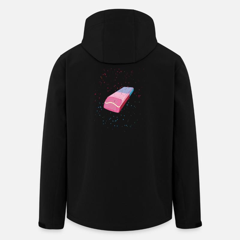 Eraser | Eraser - Men’s Recycled Softshell Jacket by Stanley/Stella - black