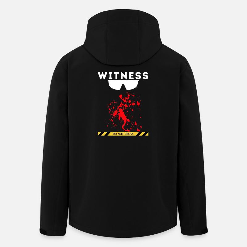 Témoin - Veste softshell homme en polyester recyclé Stanley/Stella - noir