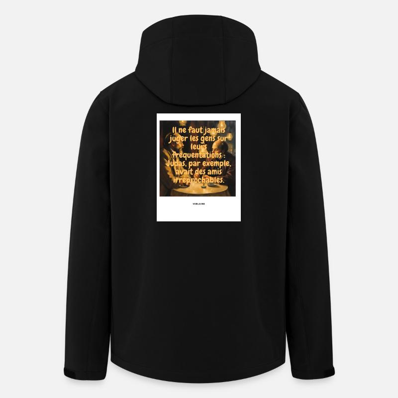 Richter - Recycelte Männer Softshell-Jacke von Stanley/Stella - Schwarz