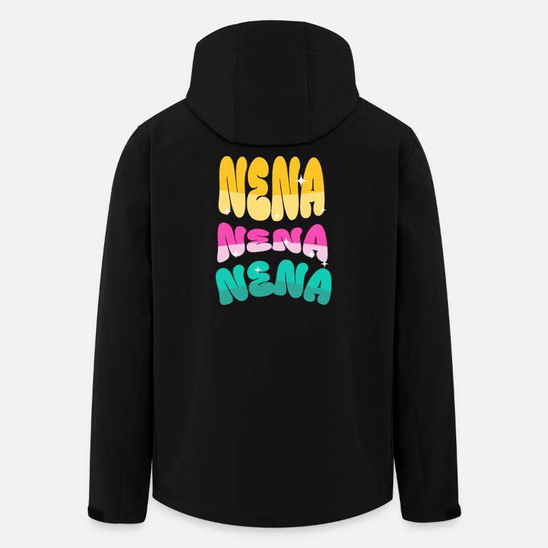 Nena - Recycelte Männer Softshell-Jacke von Stanley/Stella - Schwarz
