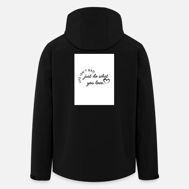 Tu, was du liebst - Recycelte Männer Softshell-Jacke von Stanley/Stella - Schwarz