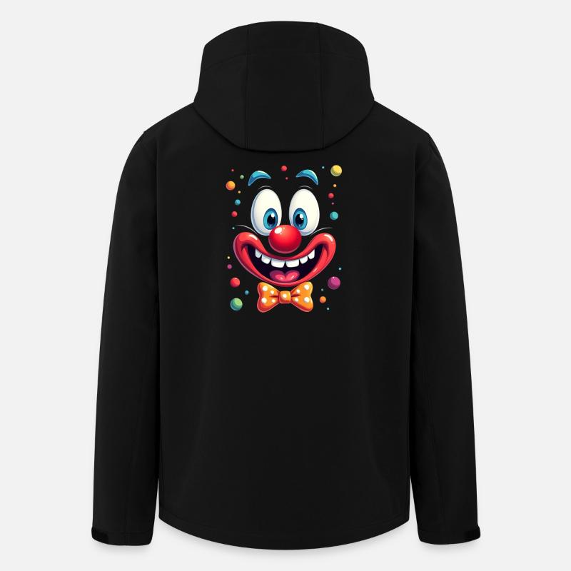 Carnival Clown Costume Carnival Carnival - Men’s Recycled Softshell Jacket by Stanley/Stella - black