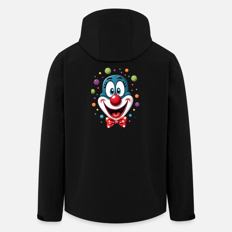 Carnival Clown Costume Carnival Carnival - Men’s Recycled Softshell Jacket by Stanley/Stella - black