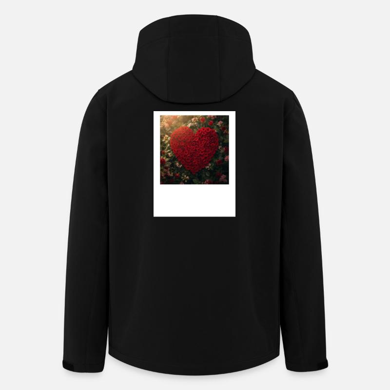 Untitled_design_2 - Men’s Recycled Softshell Jacket by Stanley/Stella - black