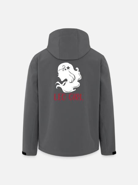 Sternzeichen Löwe - Recycelte Männer Softshell-Jacke von Stanley/Stella - Schwarz