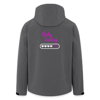 Chargement de bébé - Veste softshell homme en polyester recyclé Stanley/Stella - noir - Dos - AI Model Male 185 light (185cm)
