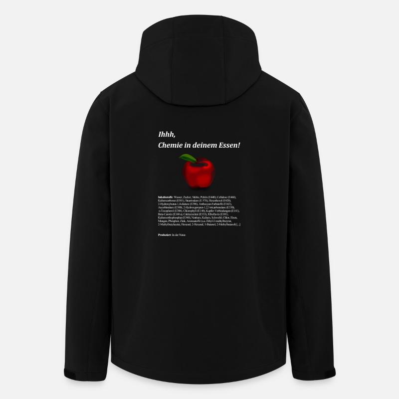 apple - Men’s Recycled Softshell Jacket by Stanley/Stella - black