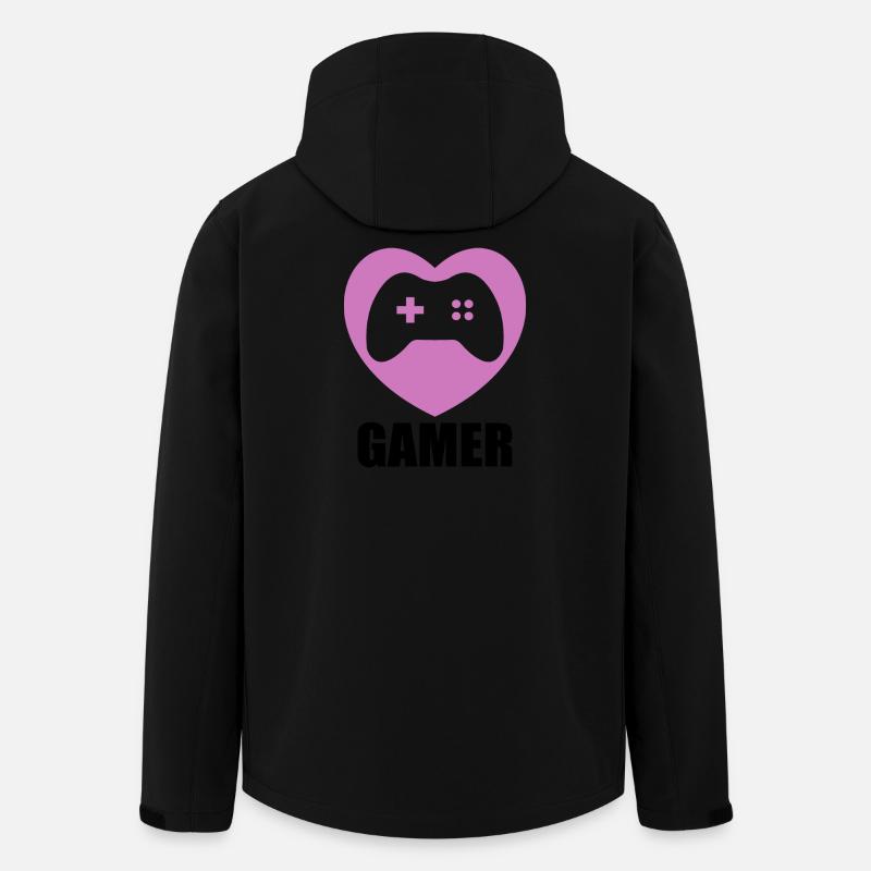 Spieler - Recycelte Männer Softshell-Jacke von Stanley/Stella - Schwarz
