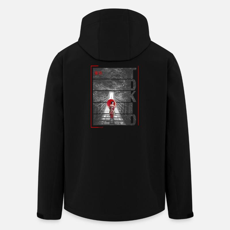 TOKIO - Recycelte Männer Softshell-Jacke von Stanley/Stella - Schwarz