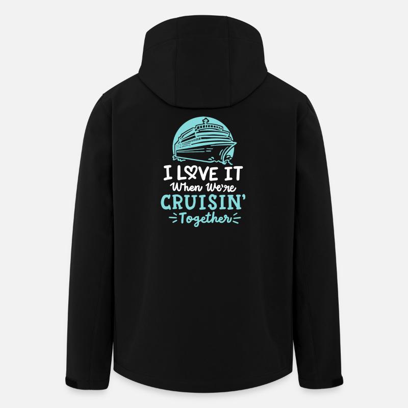 Kreuzfahrturlaub für Paare - Recycelte Männer Softshell-Jacke von Stanley/Stella - Schwarz