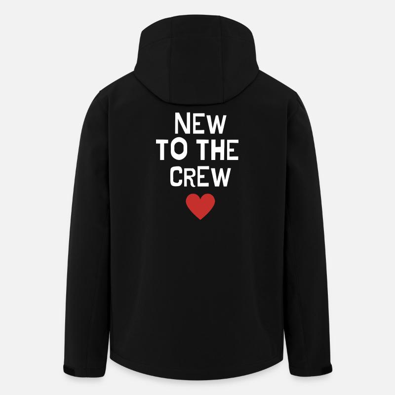 Nouveau dans l’équipage - Veste softshell homme en polyester recyclé Stanley/Stella - noir