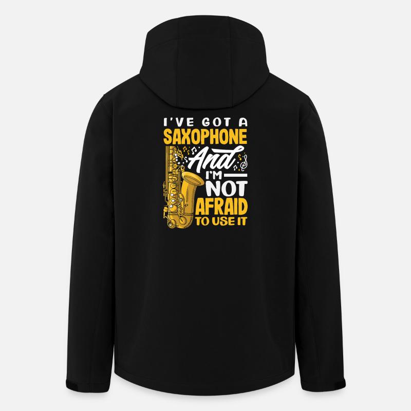 Saxophone - Veste softshell homme en polyester recyclé Stanley/Stella - noir