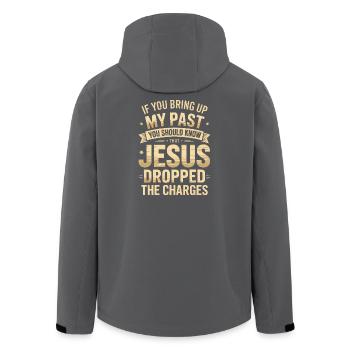 Jésus a abandonné les accusations Tee - Veste softshell homme en polyester recyclé Stanley/Stella - noir - Dos - AI Model Male 185 light (185cm)