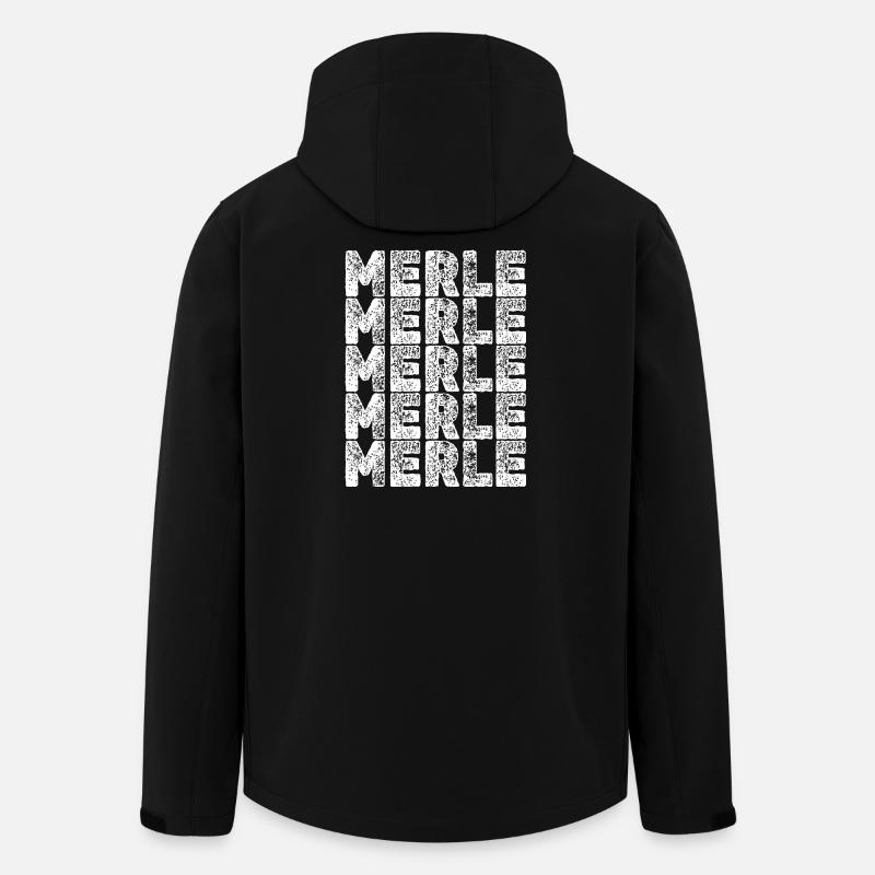 Held Merle - Recycelte Männer Softshell-Jacke von Stanley/Stella - Schwarz