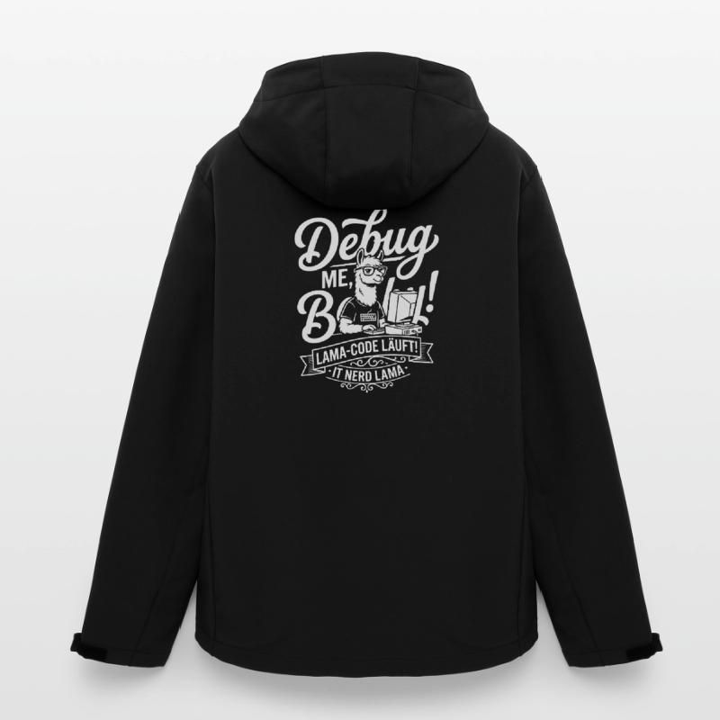 Conception de débogage de code Lama Veste softshell homme en polyester recyclé Stanley/Stella