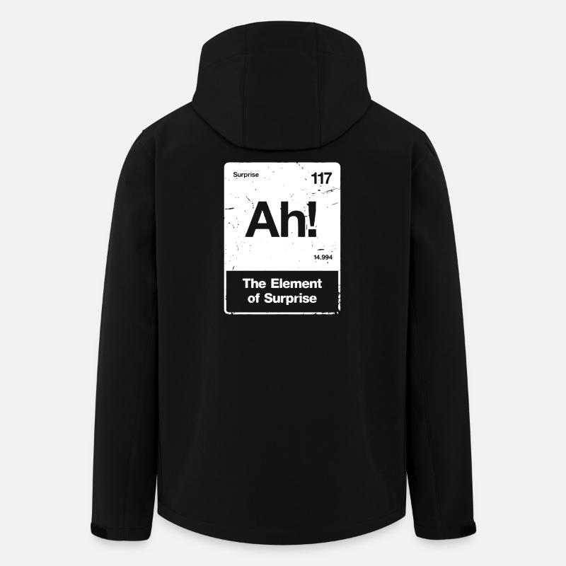 Ah! Element Überraschung - Recycelte Männer Softshell-Jacke von Stanley/Stella - Schwarz
