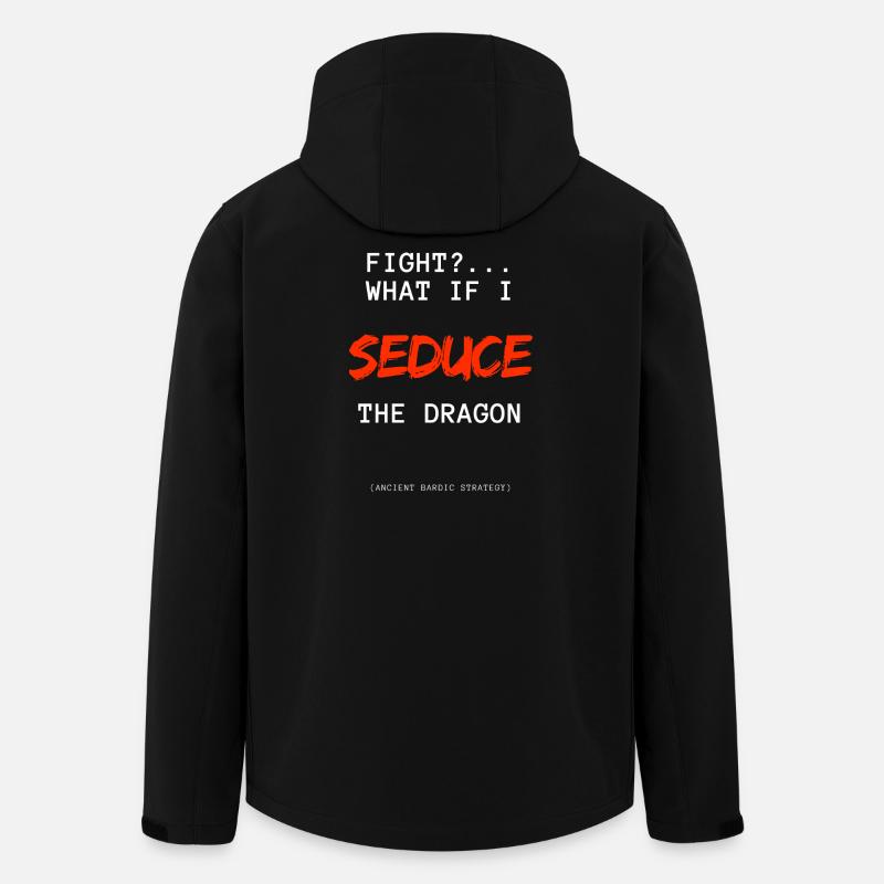 DeD Bard-themed T-shirt - Men’s Recycled Softshell Jacket by Stanley/Stella - black