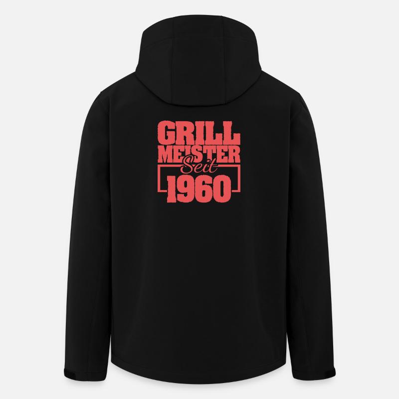 Jahrgang 1960 - Recycelte Männer Softshell-Jacke von Stanley/Stella - Schwarz