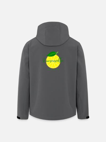 Limoncello La Dolce Vita - Recycelte Männer Softshell-Jacke von Stanley/Stella - Schwarz