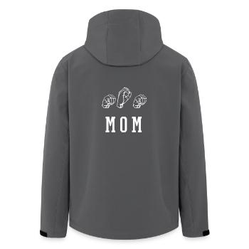 maman - Veste softshell homme en polyester recyclé Stanley/Stella - charbon - Dos - AI Model Male 185 light (185cm)
