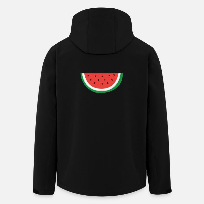 Wassermelone - Palästinensisches Symbol - Recycelte Männer Softshell-Jacke von Stanley/Stella - Schwarz